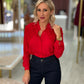 Blusa romântica