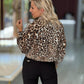 Bomber estampado animal