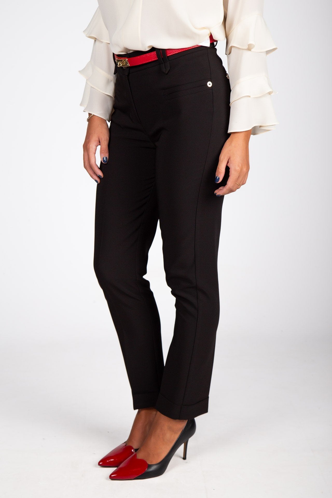 Calças clássicas slim fit