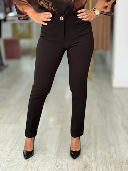 Calças clássicas slim fit