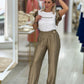 Pantalona plissada