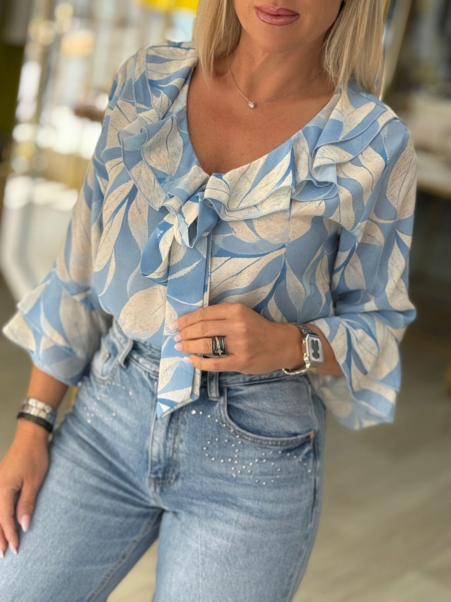 Blusa com folhos (+ cores)