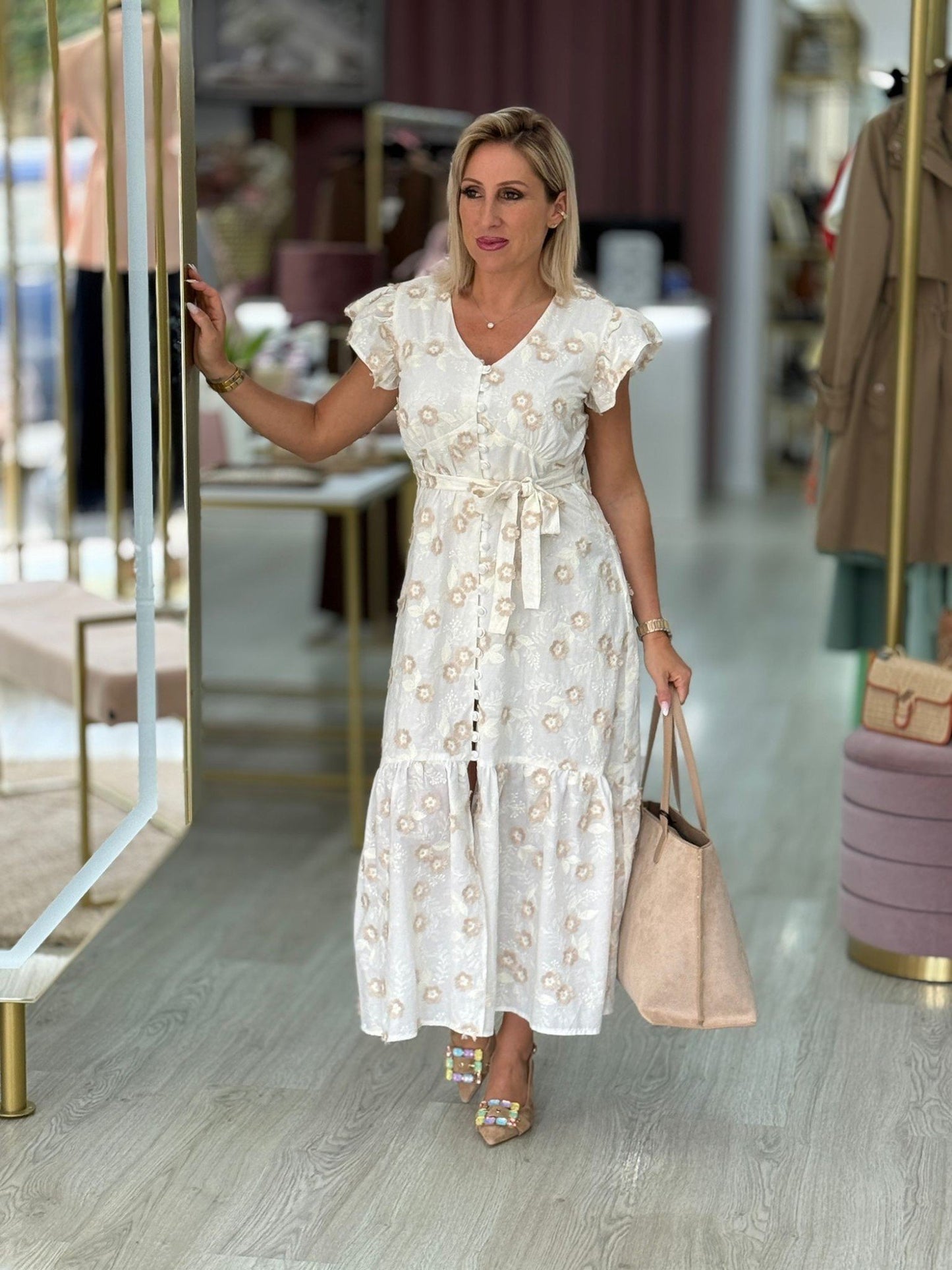 Vestido bordado
