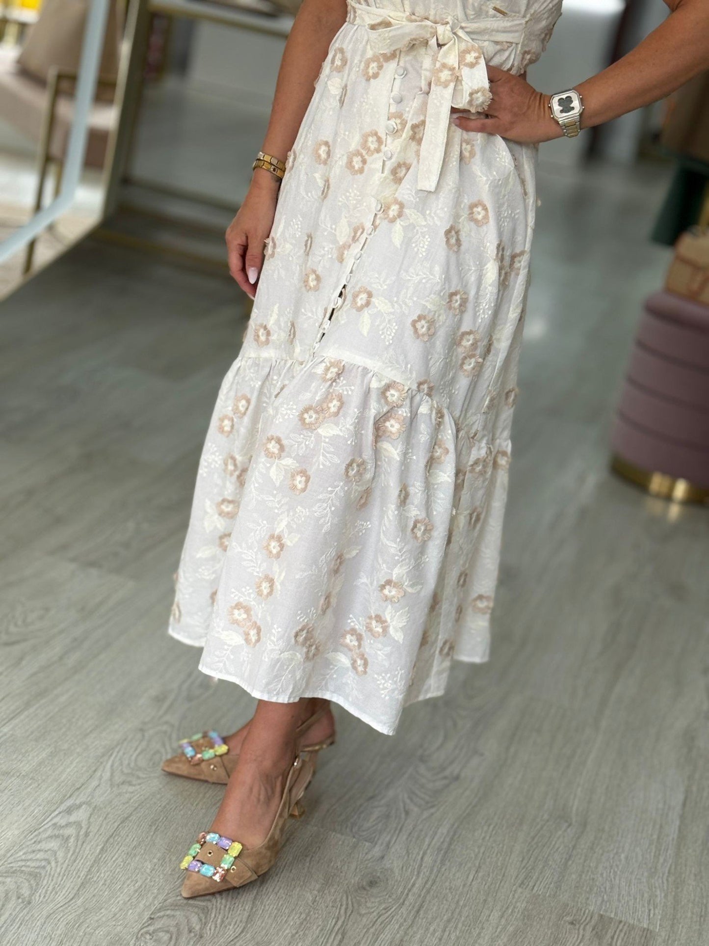 Vestido bordado