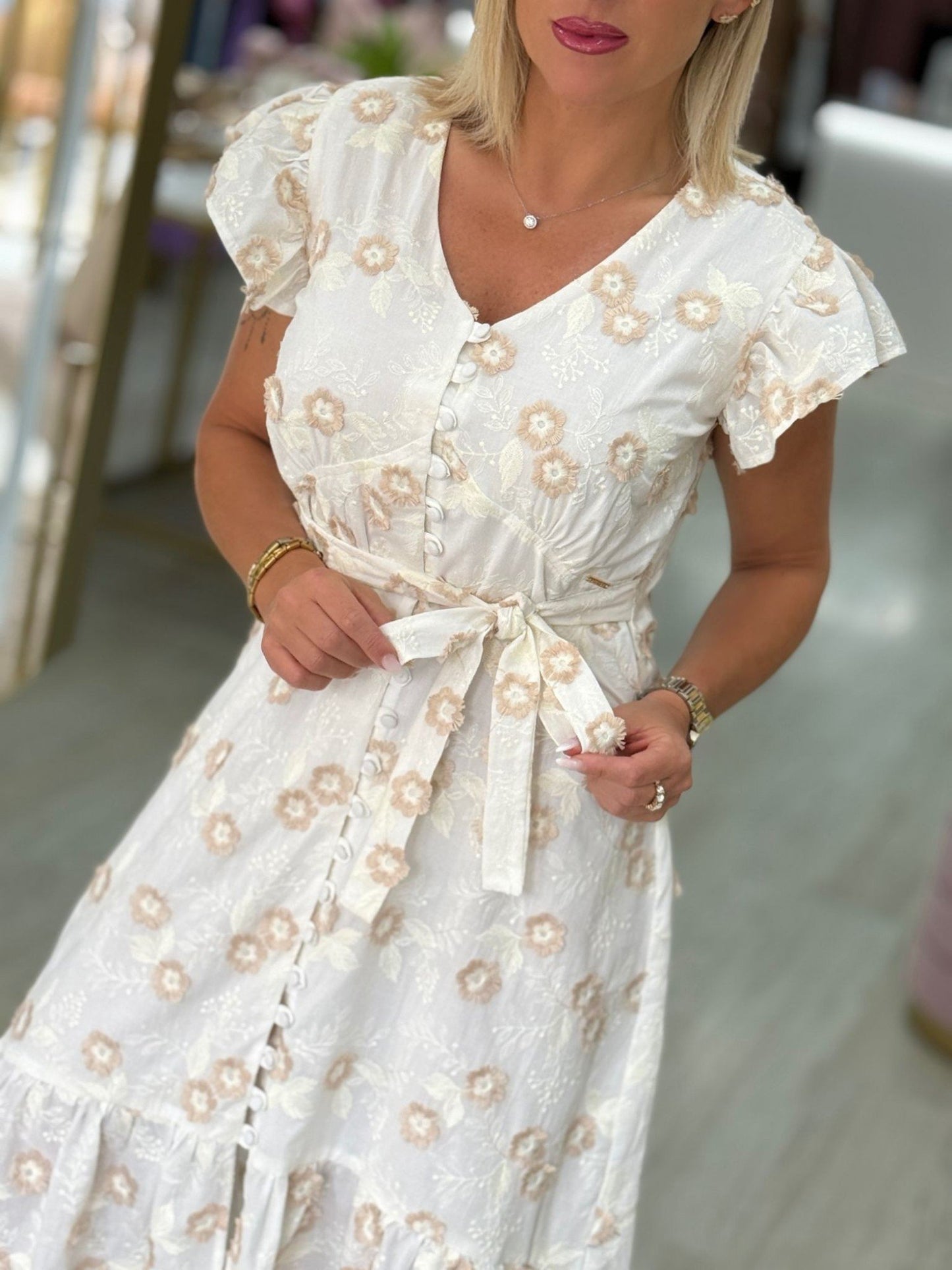Vestido bordado