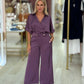 Calça cullote wide leg