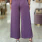 Calça cullote wide leg