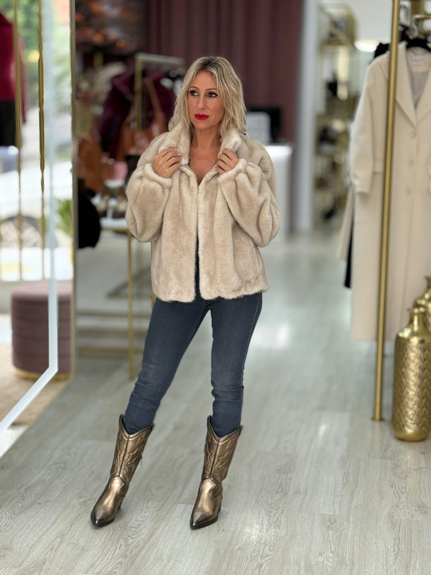 Casaco pêlo (+ cores)