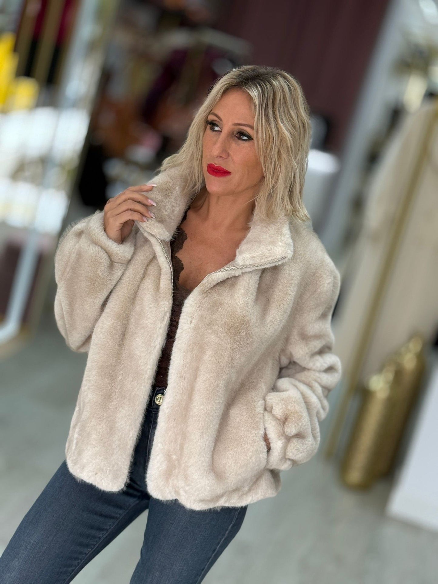 Casaco pêlo (+ cores)