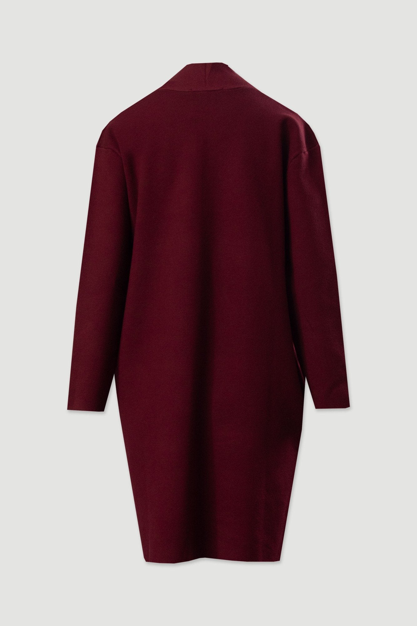 Cardigan comprido em malha