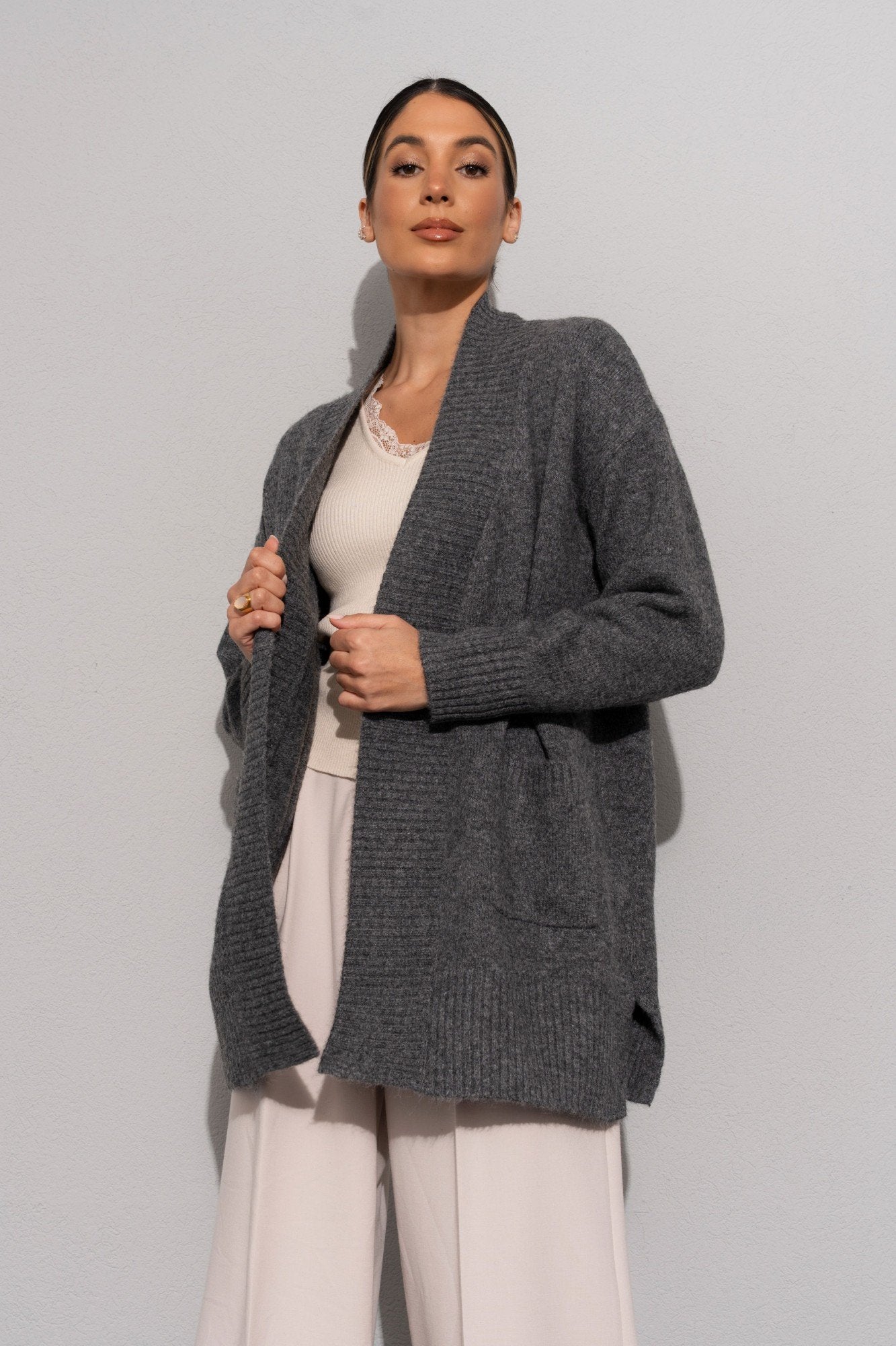 Casaco de malha oversized (+ cores)