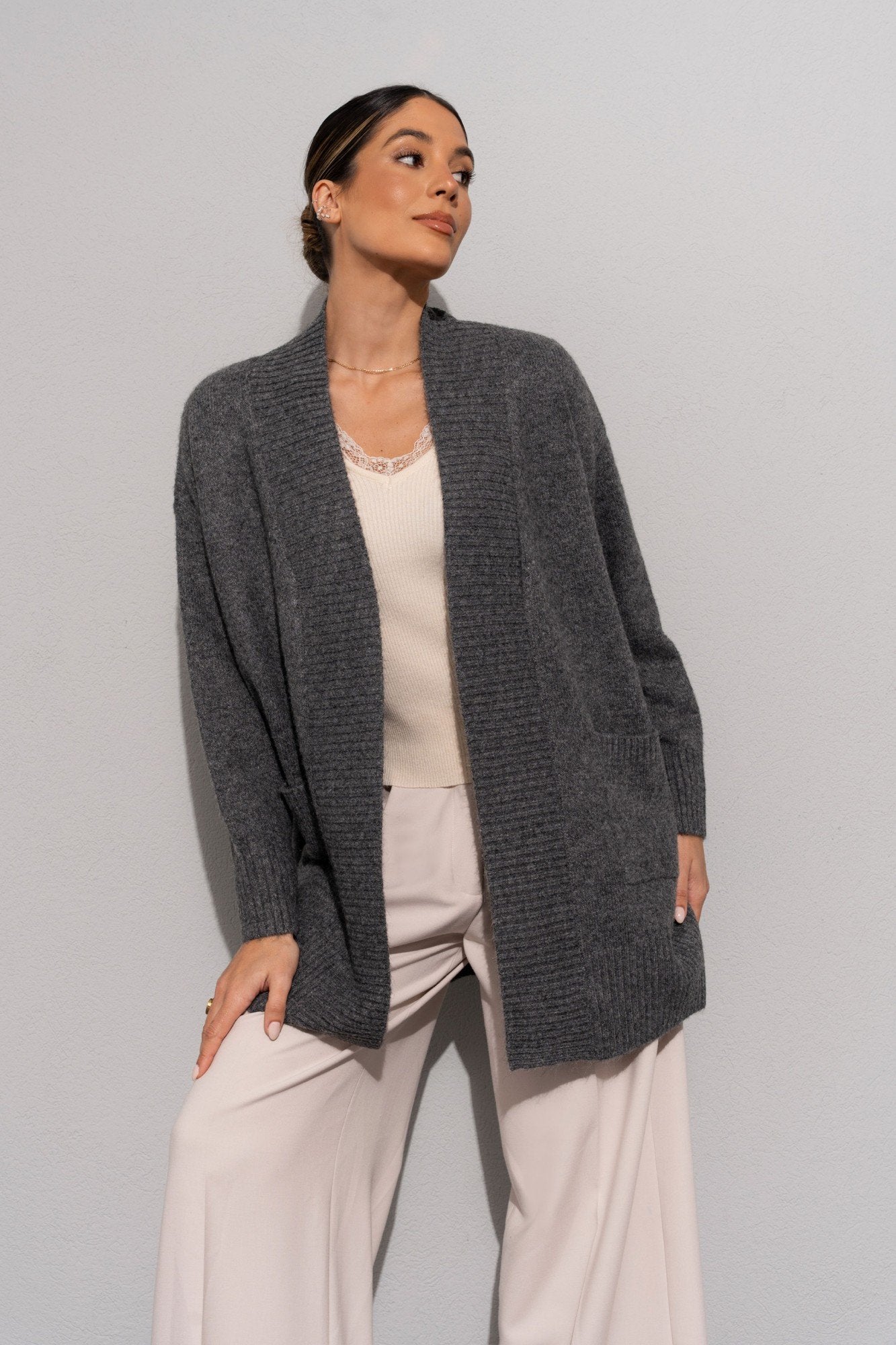 Casaco de malha oversized (+ cores)