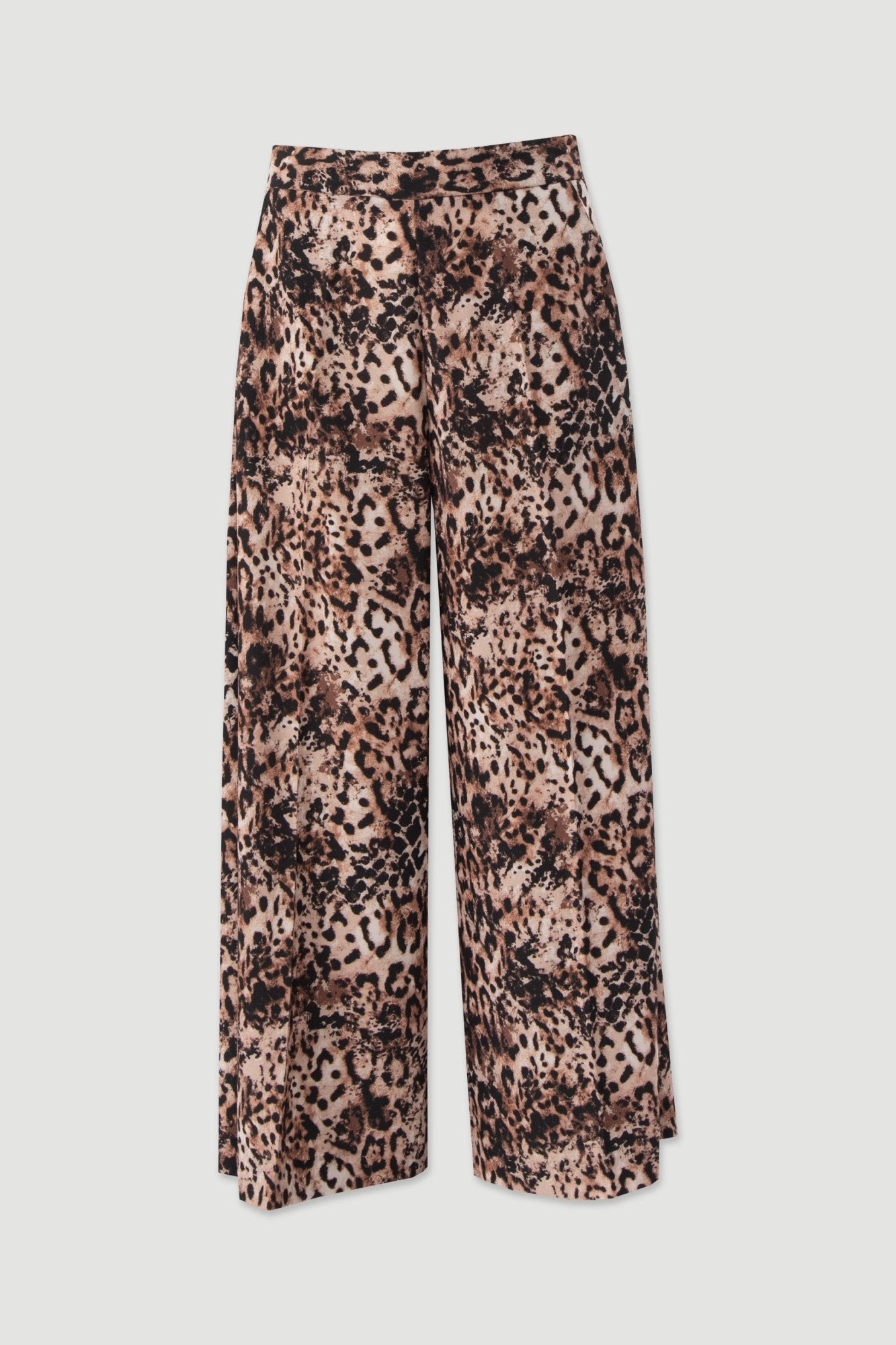 Calça culotte fluida estampada