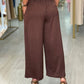 Calça culotte fluída