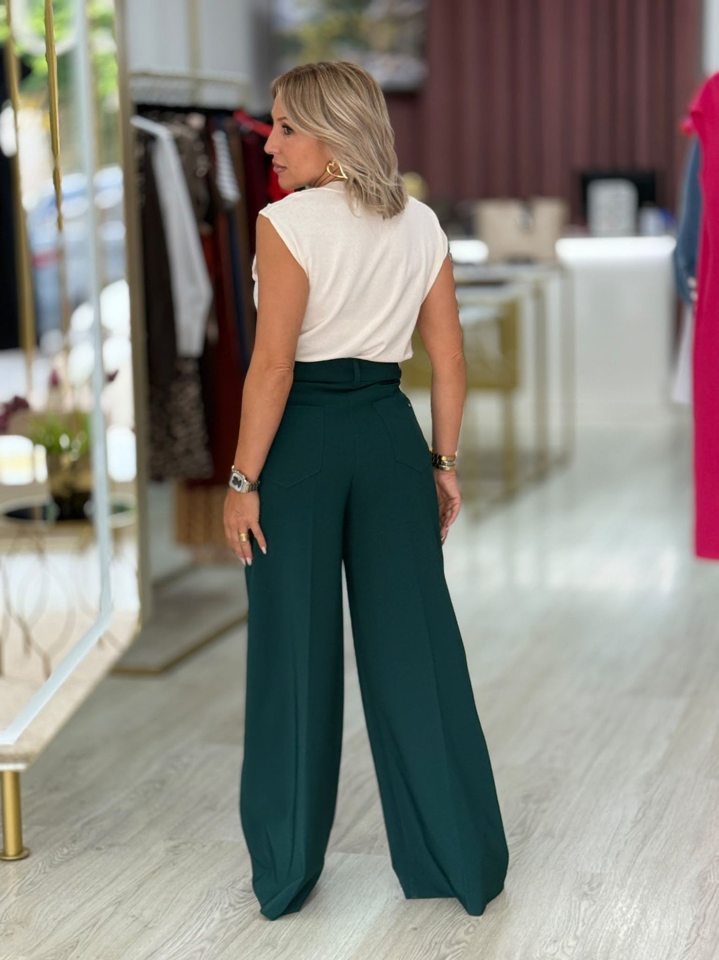 Calças Ferrache Wide Leg
