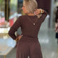 Camisola decote trespasse