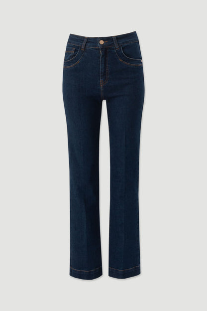 Jeans bootcut de cintura média