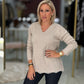 Camisola de malha com detalhe em renda (+ cores)