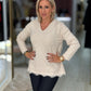 Camisola de malha com detalhe em renda (+ cores)