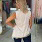 Blusa assimétrica com renda (+ cores)