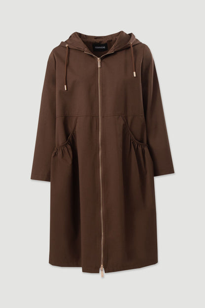 Parka Comprida com Capuz (+ cores)