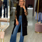 Colete com bolsos em Pelo (+ cores)
