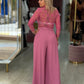 Calças wide leg