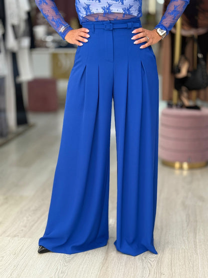 Calças wide leg