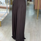 Calças wide leg