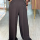 Calças wide leg