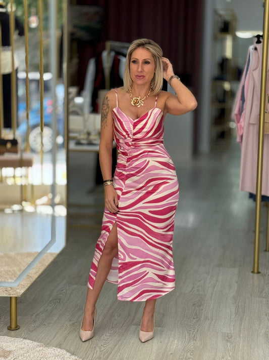 Vestido comprido com alças