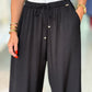 Calça wide leg