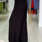 Calça wide leg