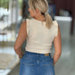 Top em malha com detalhe de folho (+ cores)