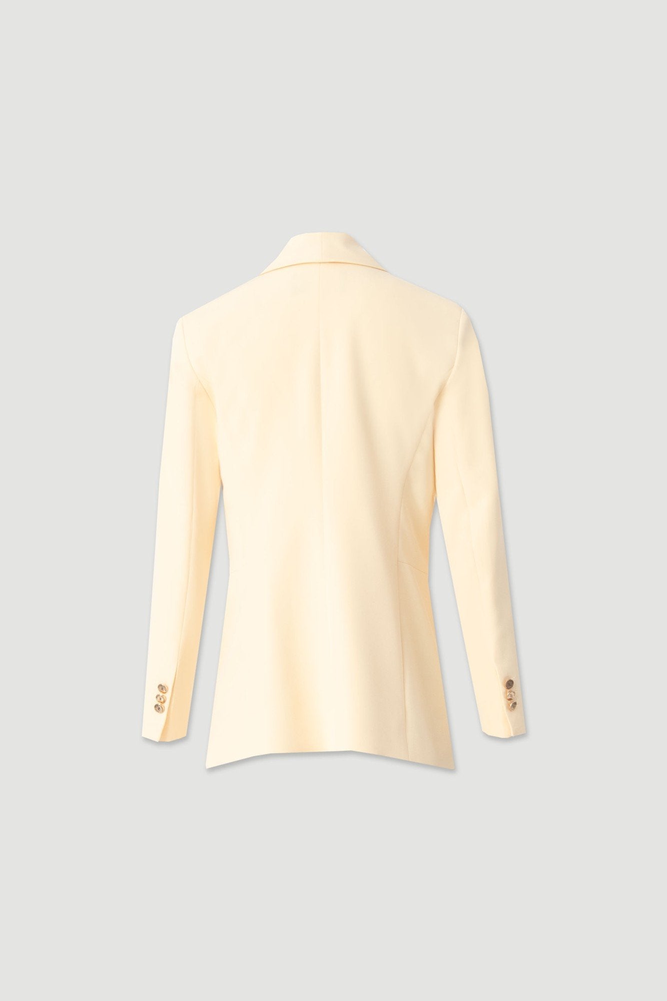 Blazer oversize com botões personalizados