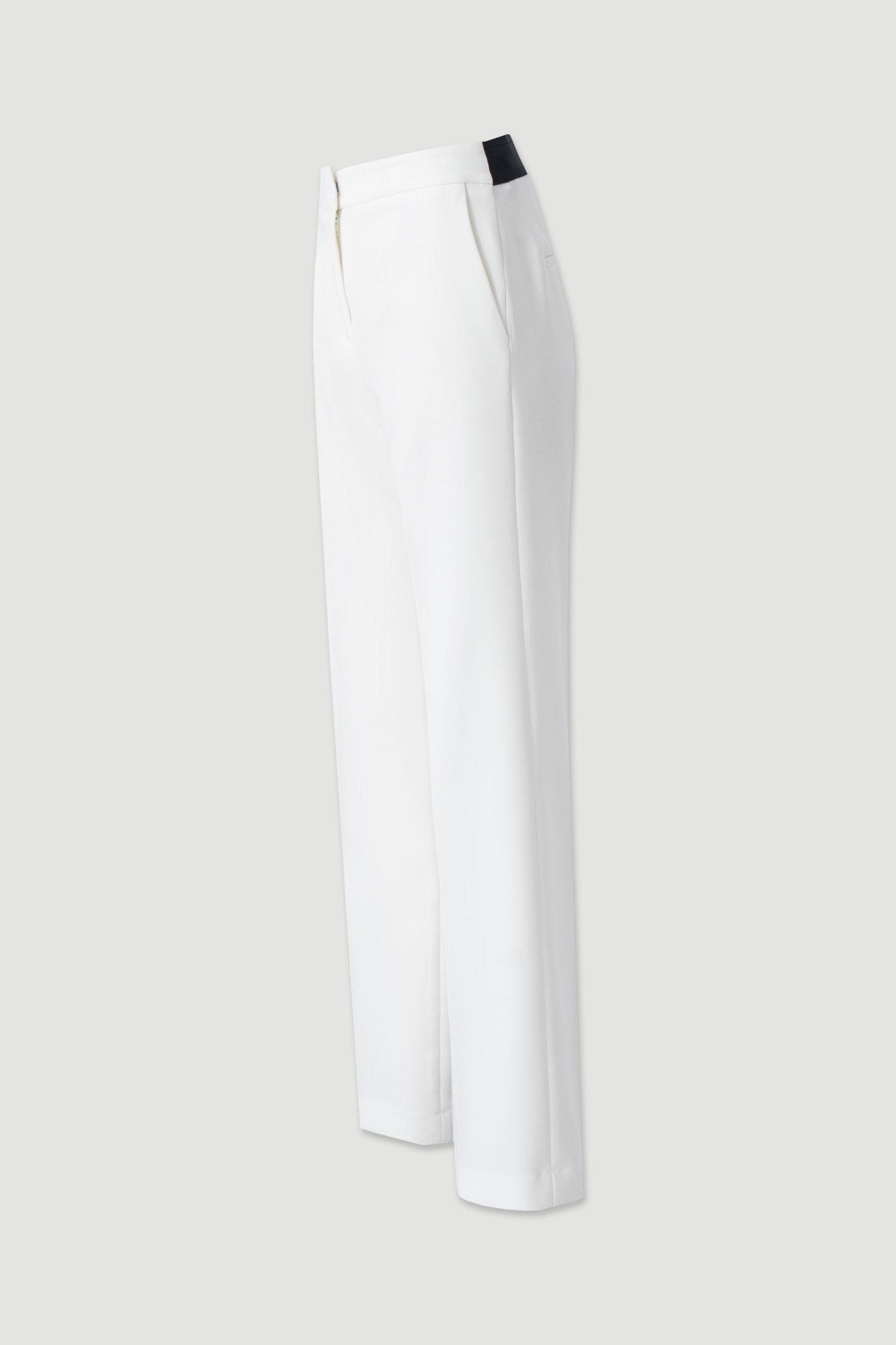 Calça wide leg com cinto elástico personalizado