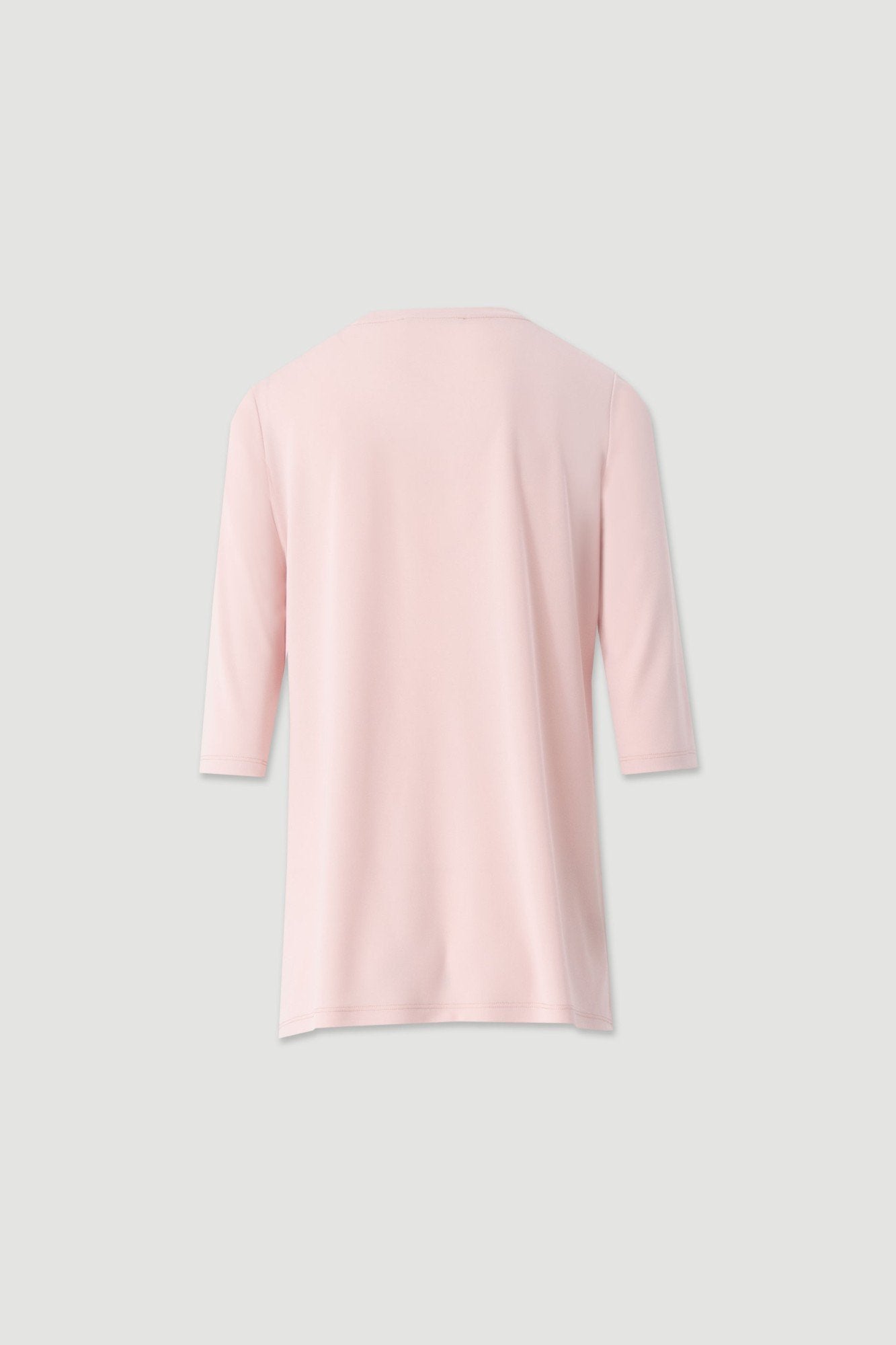 Túnica de malha com decote em V