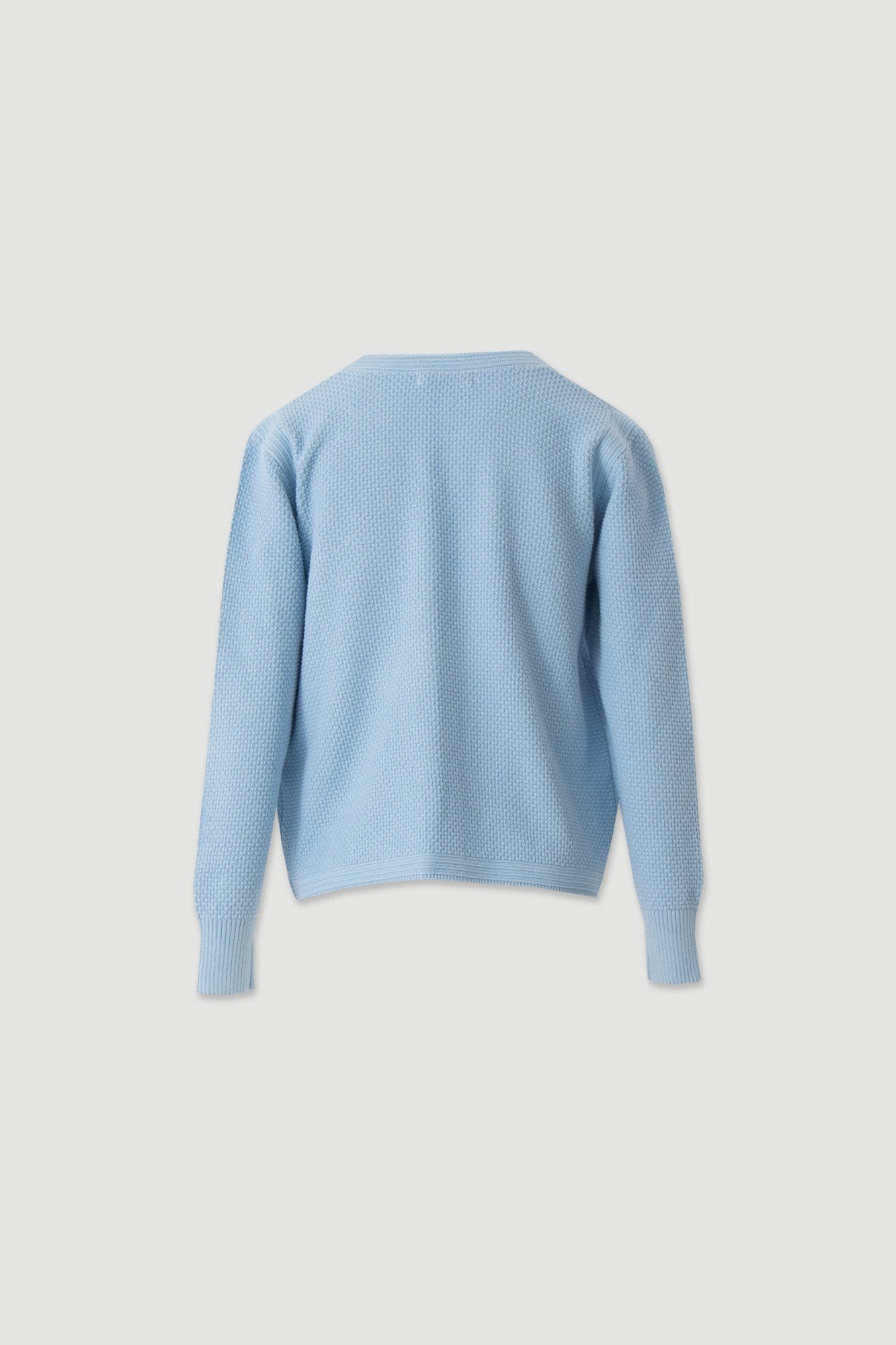 Casaco de malha curto aberto em algodão (+ cores)