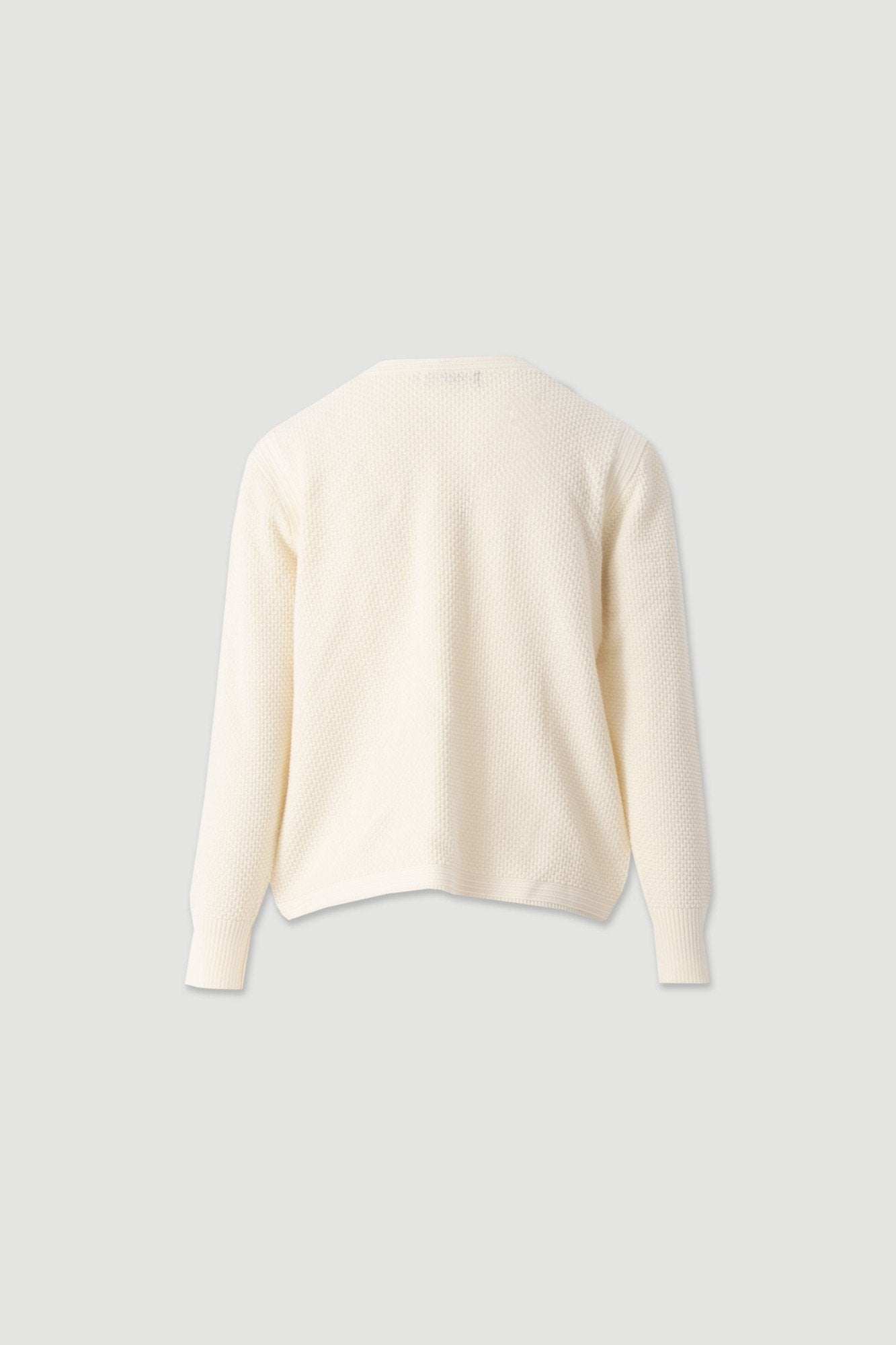 Casaco de malha curto aberto em algodão (+ cores)