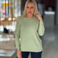 Camisola de malha com detalhe metálico na gola (+ cores)