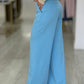 Calça de alfaiataria wide leg