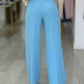 Calça de alfaiataria wide leg
