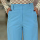 Calça de alfaiataria wide leg