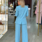 Calça de alfaiataria wide leg