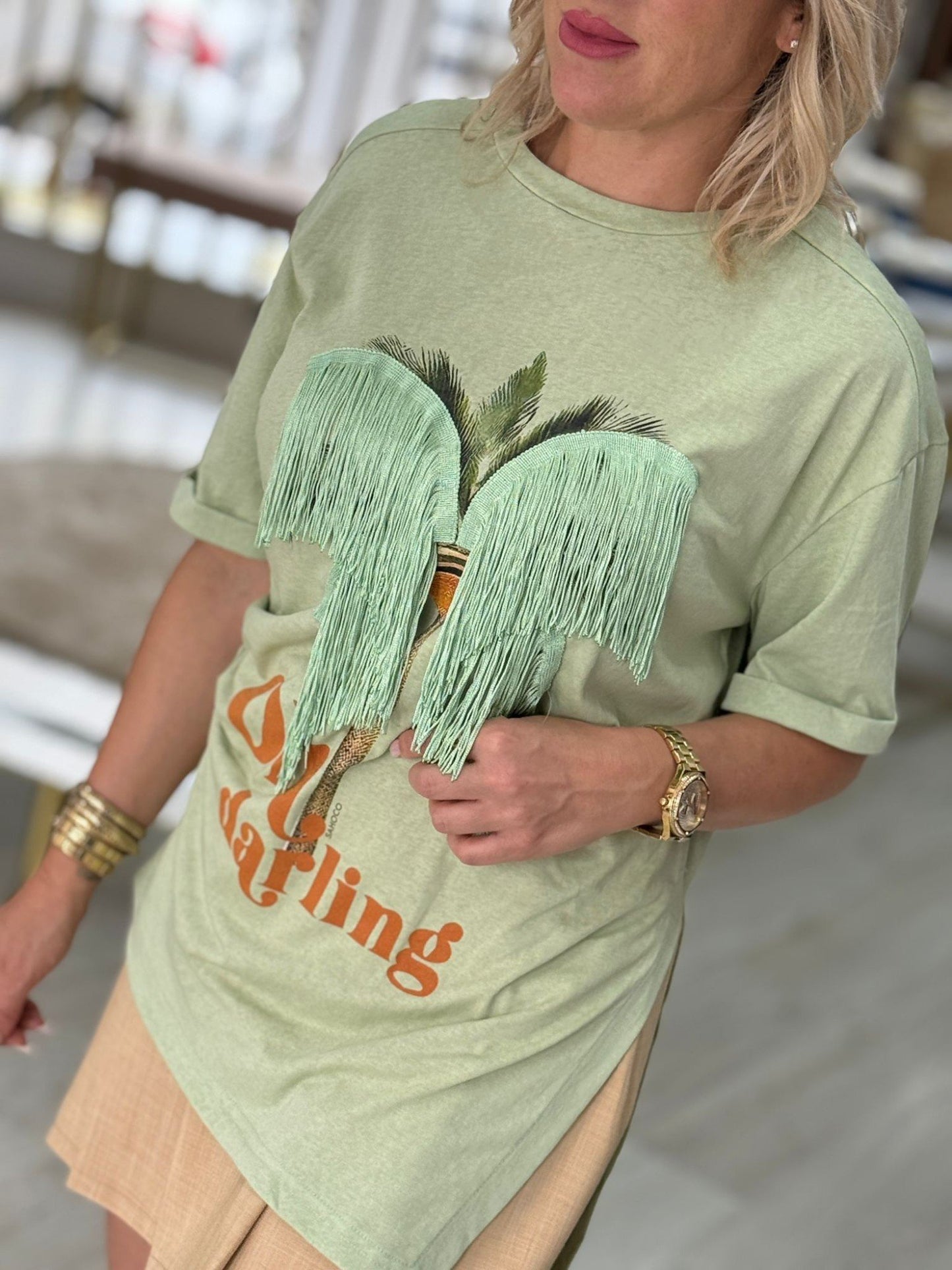 T-shirt estampada