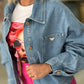 Blusão Denim Oversize