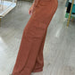 Calça Cargo Wide Leg