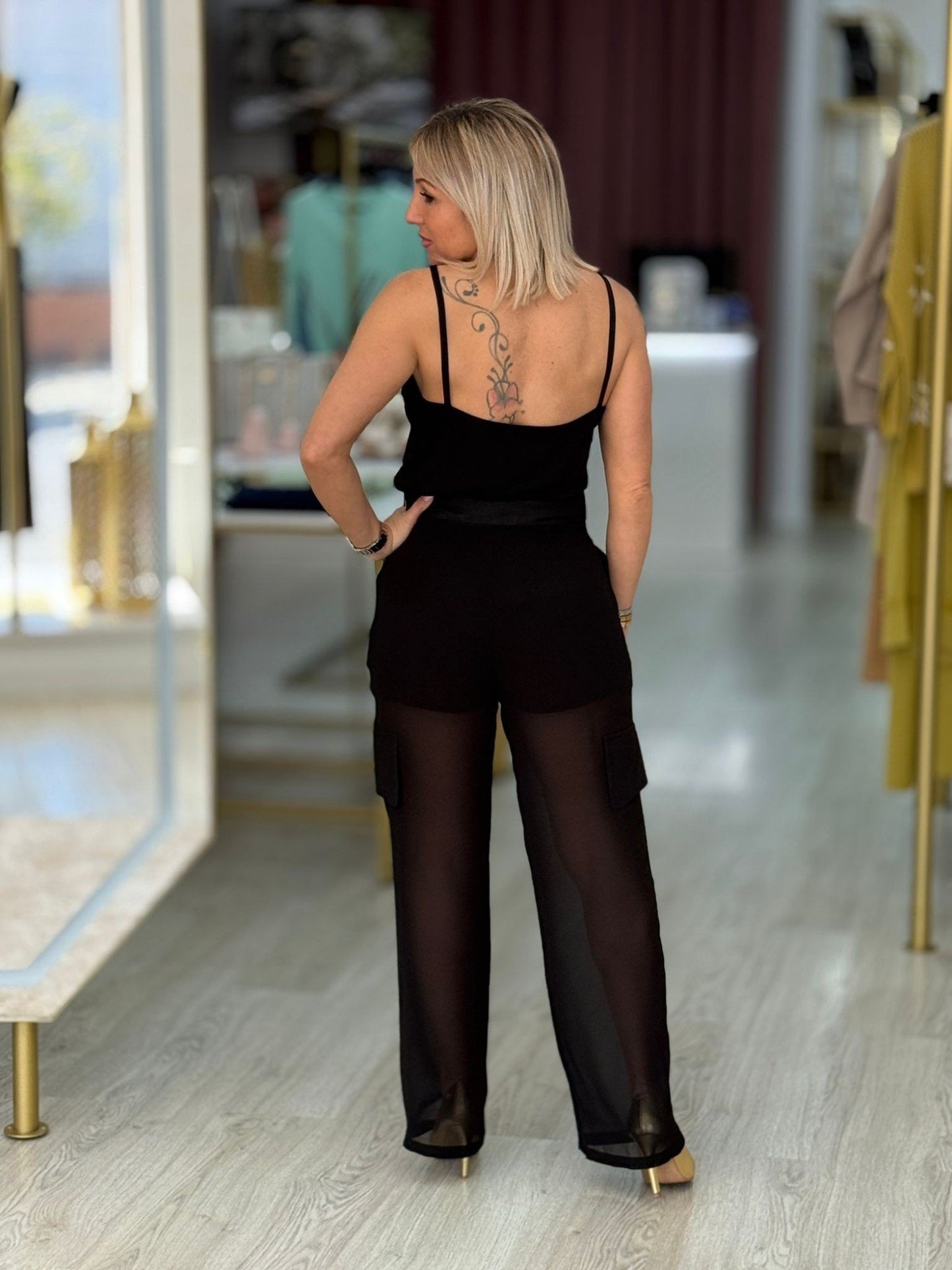 Calças Cargo Fluidas