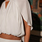 Blusa Drapeada efeito Capa