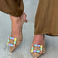 Sapatos com pedraria